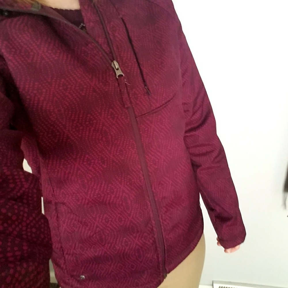 Free country softshell purple  jacket xs